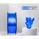 Пластик для принтера 3D Cactus CS-3D-PETG-1KG-T-BLUE PETG d1.75мм 1кг L316м 1цв.