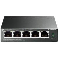 Коммутатор TP-Link TL-SG105PE (L2) 5x1Гбит/с 4PoE+ 65W управляемый
