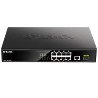 Коммутатор D-Link DGS-1010MP/A1A 9x1Гбит/с 1SFP 8PoE 125W неуправляемый