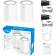 Бесшовный Mesh роутер Cudy M3000 (M3000(2-PACK) WHITE) AX3000 10/100/1000/2500BASE-T белый (упак.:2шт)