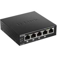 Коммутатор D-Link DGS-1005P DGS-1005P/B3A (L2) 5x1Гбит/с 4PoE 60W неуправляемый