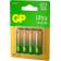 Батарея GP Ultra Alkaline 15AUA21-2CRSBC4 AA (4шт) блистер