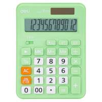 Калькулятор настольный Deli EM210FGREEN зеленый 12-разр.