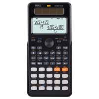 Калькулятор научный Deli ED82ES черный 10+2-разр.