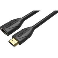 Удлинитель -Vention HDMI High speed v1.4 with Ethernet 19F/19M - 5м Black Edition [VAA-B06-B500]