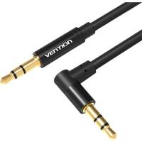 Кабель Vention аудио Jack 3,5 mm M/Jack 3,5 mm M угол 90  - 0.5м Черный [BAKBD-T]
