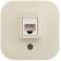 Розетка телеф. Legrand Quteo 782244 откр. слоновая кость