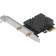 Сетевой адаптер Wi-Fi + Bluetooth Asus PCE-BE92BT BE9400 PCI Express (ант.внеш.несъем.) 2ант.