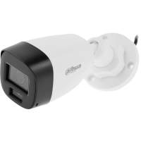Камера видеонаблюдения аналоговая Dahua DH-HAC-HFW1209CLP-LED-0280B-S2 2.8-2.8мм HD-CVI HD-TVI цв. корп.:белый