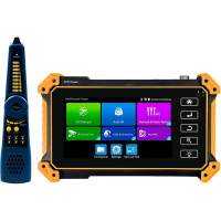 Тестер/ Tezter Универсальный монитор-тестер AHD/CVI/TVI/CVBS и IP-видеосистем (Базовая модель + детектор кабельной трассы)