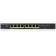 Коммутатор/ Zyxel GS1100-10HP 8xGE PoE+ 2xSFP PoE+ Switch Desktop Silent 130W PoE Budget Kensigton lock