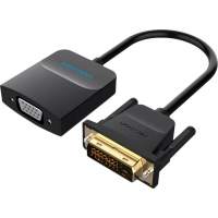 Мультимедиа конвертер активный Vention DVI-D 25М ] VGA - 0.15 м. Чёрный