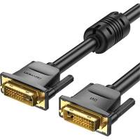 Кабель Vention DVI-D Dual link 25M/25M с ферритовым фильтром - 1.5м. [EAABG]