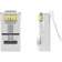 Коннектор Vention RJ45 (8p8c), cat. 6, под витую пару (10шт.)
