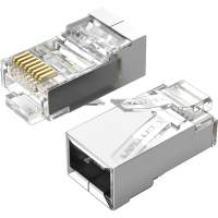 Коннектор Vention RJ45 (8p8c), FTP, cat. 6, под витую пару, экранированный (50шт.)