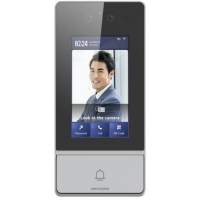 Видеопанель Hikvision DS-KV9503-WBE1 цветной сигнал цвет панели: черный