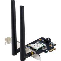 Сетевой адаптер Wi-Fi + Bluetooth Asus PCE-BE6500 BE6500 PCI Express (ант.внеш.съем) 2ант.