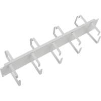 Кабельный органайзер горизонтальный ЦМО ГКО-2-9 двухсторонний кольца 2U шир.:19