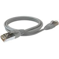 Патч-корд Sysmatrix PC 4545.5ES26.3LSZHGY F/UTP RJ-45 вил.-вилка RJ-45 кат.5E 3м серый LSZH