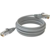 Патч-корд Sysmatrix PC 4545.5EU26.5LSZHGY U/UTP RJ-45 вил.-вилка RJ-45 кат.5E 5м серый LSZH