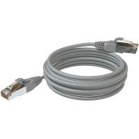 Патч-корд Sysmatrix PC 4545.5ES26.5LSZHGY F/UTP RJ-45 вил.-вилка RJ-45 кат.5E 5м серый LSZH