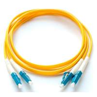 Патч-корд Lanmaster LAN-2LC-2LC/OM4-1.0 2x50/125 OM4 LC дуплекс-LC дуплекс 1м LSZH желтый