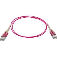 Патч-корд Lanmaster LAN-2LC-2LC/OM4H-1.0 2x50/125 OM4 LC дуплекс-LC дуплекс 1м LSZH розовый