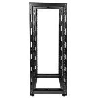 Стойка двухрамная ЦМО СТК-24.2-9005 24U 620ммX800мм направл.под закл.гайки 250кг черный