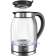 Чайник электрический Polaris PWK 1739CGL 1.8л. 2200Вт сталь корпус: стекло/металл
