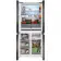 Холодильник Weissgauff WCD 450 Bru Steel Glass NoFrost Inverter 3-хкамерн. сталь мат.