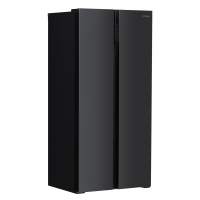 Холодильник Hyundai CS4505F 2-хкамерн. черная сталь