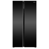 Холодильник Hyundai CS6503FV 2-хкамерн. черное стекло инвертер