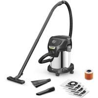 Строительный пылесос Karcher KWD 3 S V-17/4/20 Anniversary Edition 1000Вт (уборка: сухая/сбор воды) черный