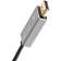 Кабель-адаптер USB Type-Cm - DP1.4v (m) 8K@60Hz, 1.8m , Alum Shell,VCOM [CU480MC-1.8M]