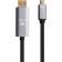Кабель-адаптер USB Type-Cm - DP1.4v (m) 8K@60Hz, 1.8m , Alum Shell,VCOM [CU480MC-1.8M]