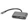Адаптер USB Type-Cm-VGA, HDMI 4k*30Hz, USB3.0, PD, Audio, iOpen (Aopen/Qust)[ACU4511]
