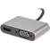 Адаптер USB Type-Cm-VGA, HDMI 4k*30Hz, USB3.0, PD, Audio, iOpen (Aopen/Qust)[ACU4511]