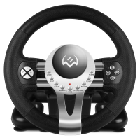 Игоровой руль Sven GC-W800 (педали, вибро, скоба, D-pad, 12 кл, PC/PS3/PS4/XBOXONE/Xinput) [SV-015442]