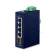 коммутатор / PLANET IGS-510TF IP30 Compact size 4-Port 10/100/1000T + 1-Port 100/1000X SFP Gigabit Ethernet Switch (-40~75 degrees C, dual 9~48V DC/24V AC)