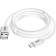 Кабель GCR 2.0m MicroUSB, белый, быстрая зарядка, 28/24 AWG [GCR-53233]
