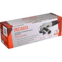 Углошлифовальная машина Ресанта УШМ-125/1100Э 1100Вт 10000об/мин рез.шпин.:M14 d=125мм (75/12/10)