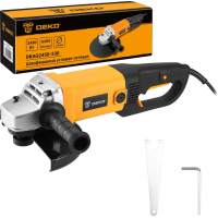 Углошлифовальная машина Deko DKAG2450-230 2450Вт 6300об/мин рез.шпин.:M14 d=230мм (063-4328)