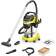 Строительный пылесос Karcher WD 6 P S V-30/6/22/T 1300Вт (уборка: сухая/сбор воды) желтый