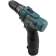 Дрель-шуруповерт Zitrek Green 12V Plus аккум. патрон:быстрозажимной (085-1013)