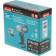 Гайковерт Makita DTW190Z аккум. патрон:квад.1/2