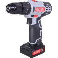 Дрель-шуруповерт Ресанта ДА-24-2ЛК-У аккум. патрон:быстрозажимной (кейс в комплекте) (75/14/8)