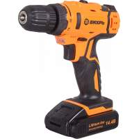 Дрель-шуруповерт Вихрь ДА-14Л-2KА аккум. патрон:быстрозажимной (кейс в комплекте) (72/14/20)