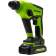 Перфоратор Greenworks GD24SDS1 патрон:SDS-plus уд.:1.2Дж аккум. (кейс в комплекте)