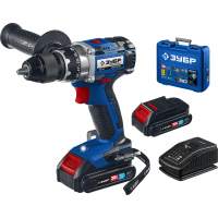 Дрель-шуруповерт Зубр DB-201-22 аккум. патрон:быстрозажимной (кейс в комплекте)