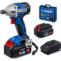 Гайковерт Зубр GB-250-42 аккум. патрон:квад.1/2